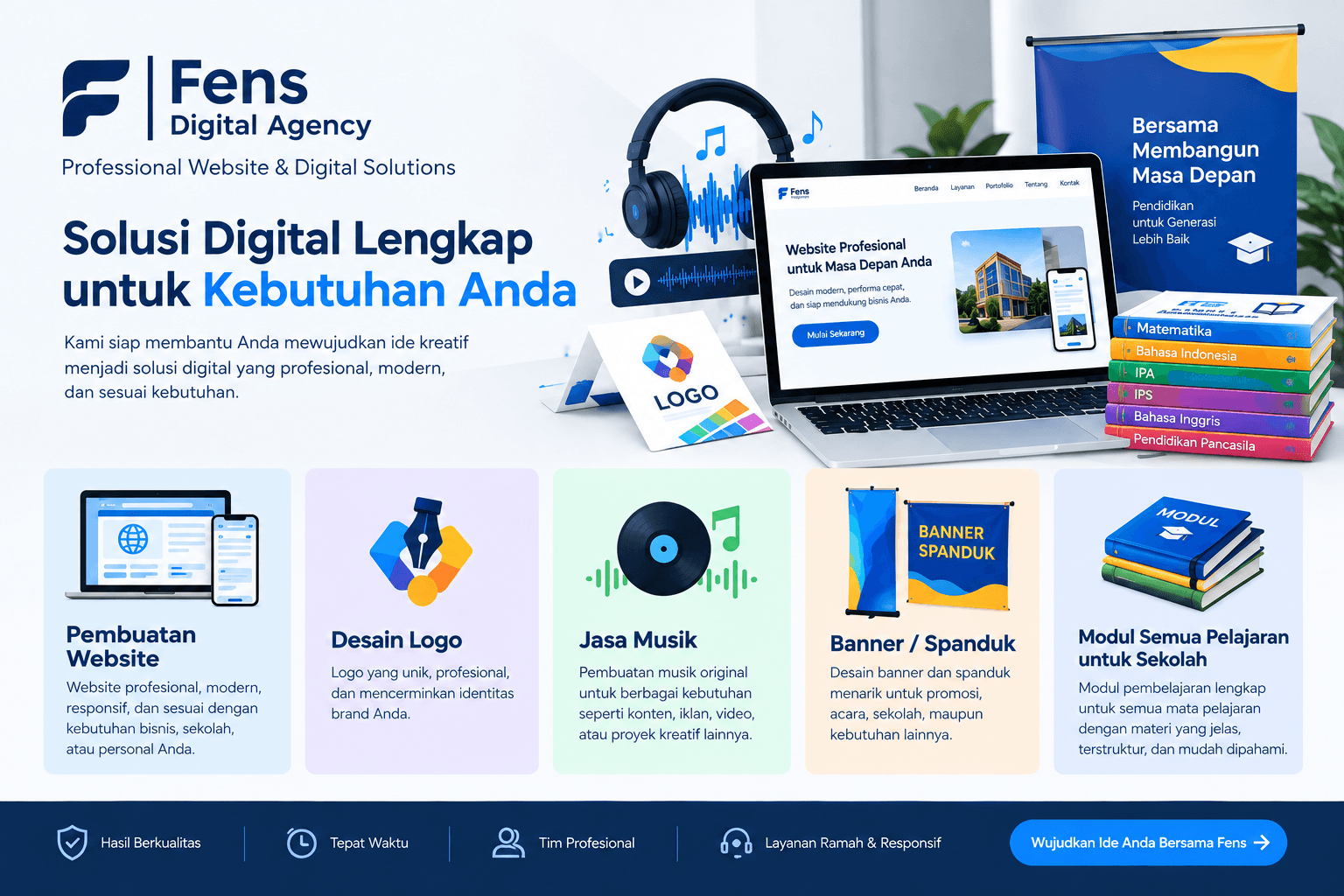 Fens Digital Agency - Solusi Digital Profesional